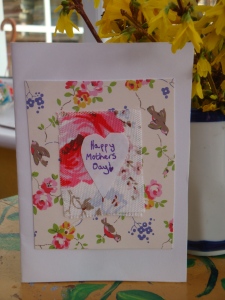 One of my lovely home made cards